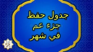 كيف تحفظ جزء عم في شهر كيف تحفظ جزء عم في شهر