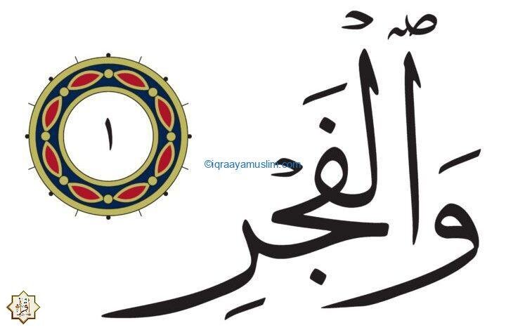 ما سبب نزول سورة الفجر