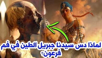 لماذا دس جبريل الطين في فم فرعون؟ لماذا دس جبريل الطين في فم فرعون؟