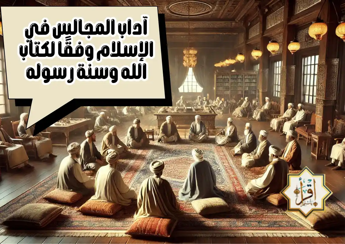 آداب المجالس في الإسلام وفقًا لكتاب الله وسنة رسوله