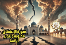 سورة الانشقاق مكتوبة وتتدبر آياتها سورة الانشقاق مكتوبة وتتدبر آياتها
