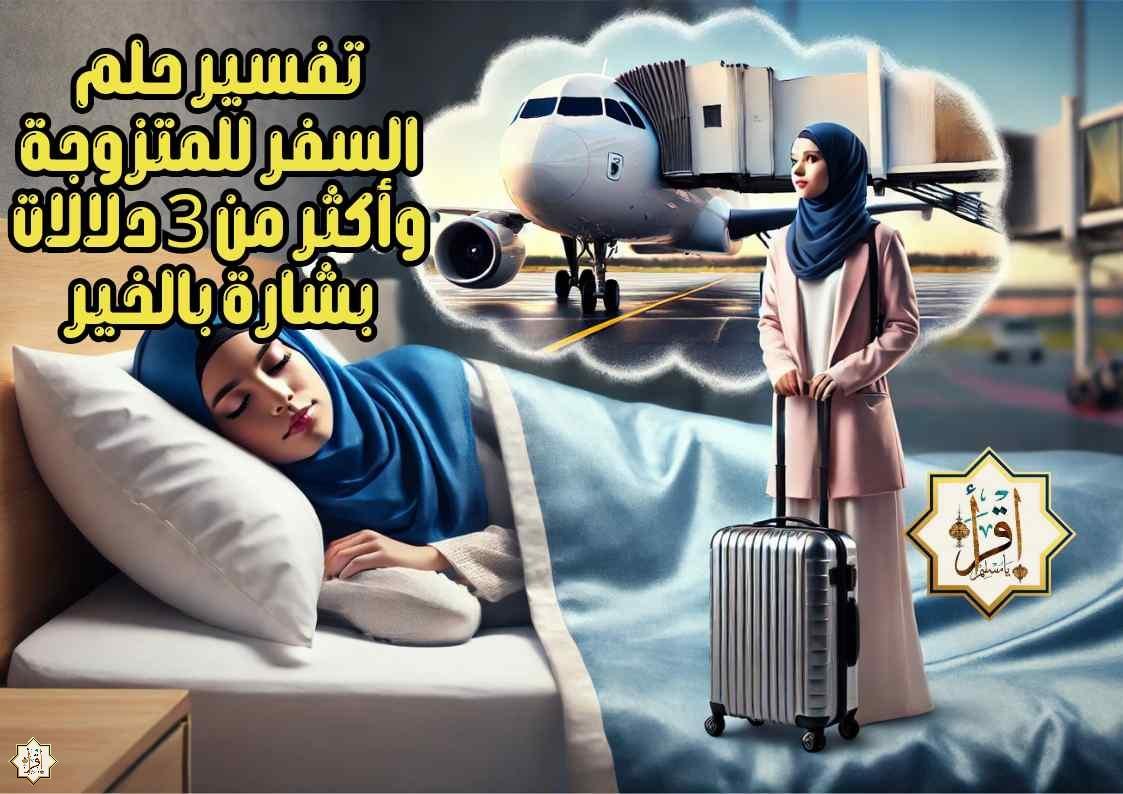 تفسير حلم السفر للمتزوجة وأكثر من 3 دلالات بشارة بالخير تفسير حلم السفر للمتزوجة وأكثر من 3 دلالات بشارة بالخير