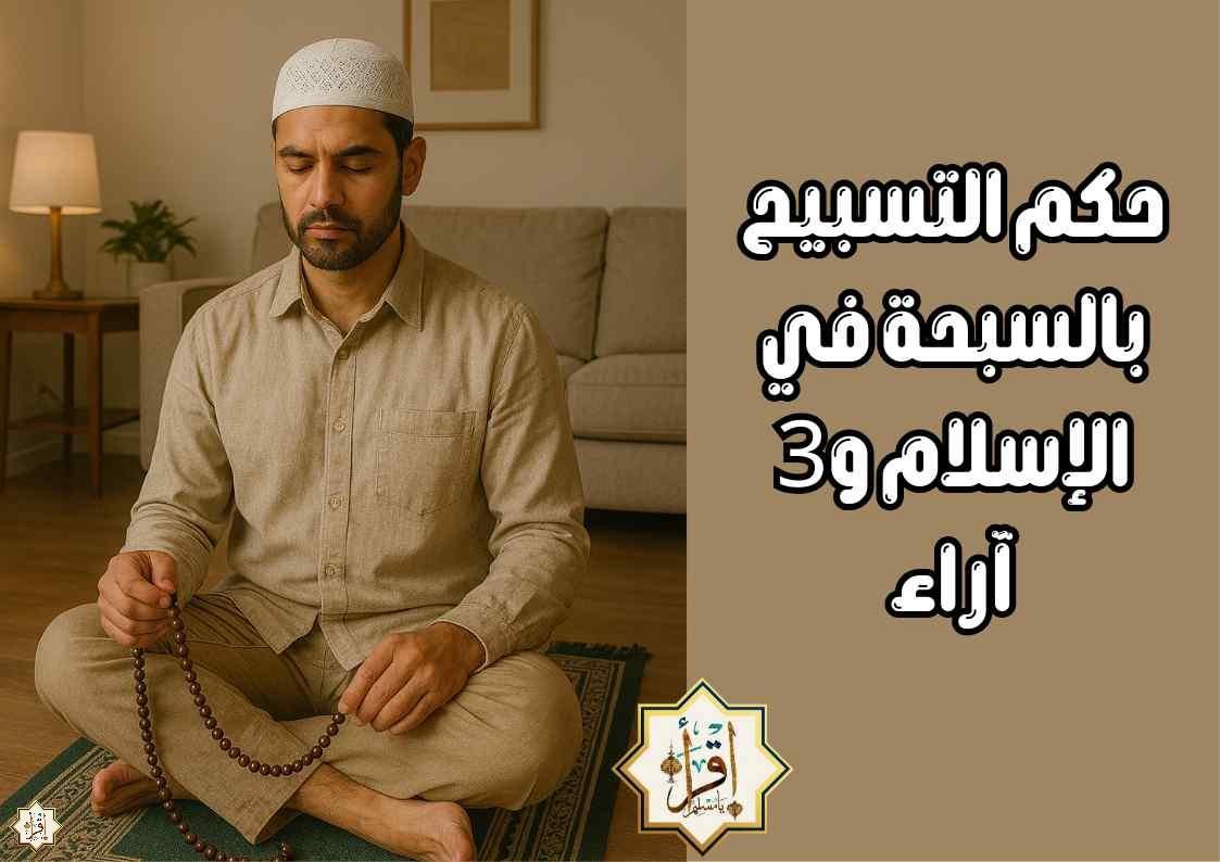 حكم التسبيح بالسبحة في الإسلام و3 آراء