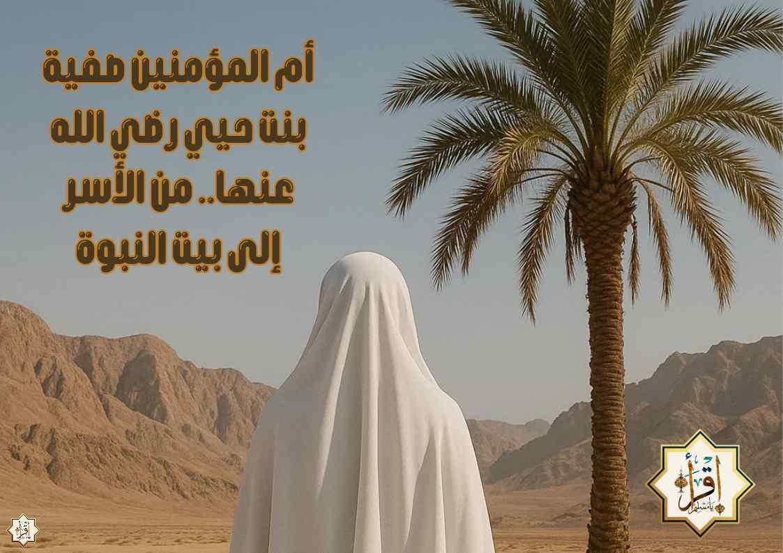 أم المؤمنين صفية بنت حيي رضي الله عنها.. من الأسر إلى بيت النبوة أم المؤمنين صفية بنت حيي رضي الله عنها.. من الأسر إلى بيت النبوة