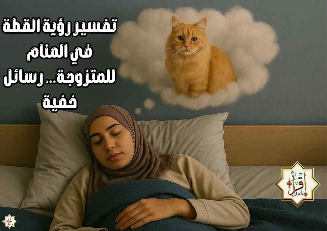 تفسير رؤية القطة في المنام للمتزوجة… رسائل خفية تفسير رؤية القطة في المنام للمتزوجة… رسائل خفية