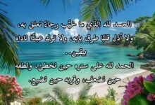أجمل عبارات الحمد والشكر لله التي تروي ظمأ الروح أجمل عبارات الحمد والشكر لله التي تروي ظمأ الروح