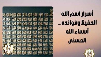 أسرار اسم الله الحفيظ وفوائده… أسماء الله الحسنى