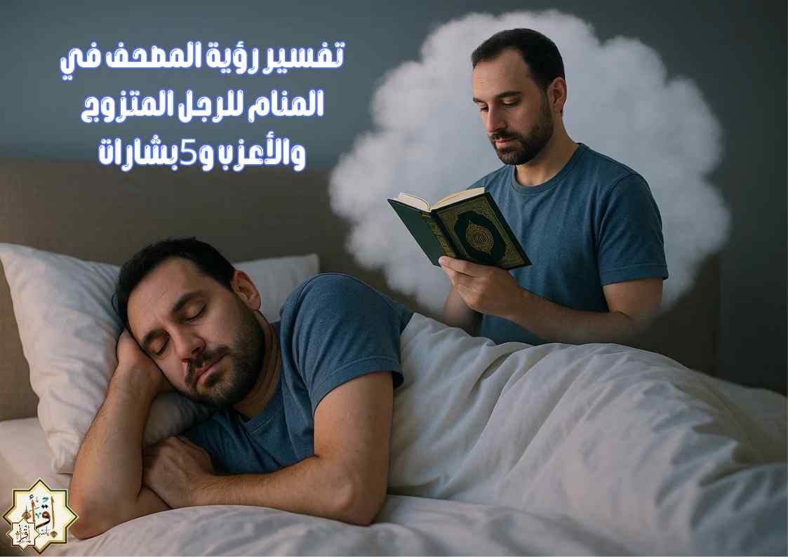 تفسير رؤية المصحف في المنام للرجل المتزوج والأعزب و5بشارات تفسير رؤية المصحف في المنام للرجل المتزوج والأعزب و5بشارات