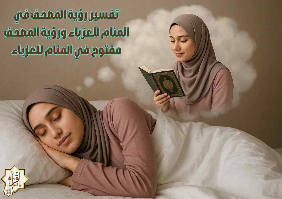 تفسير رؤية المصحف في المنام للعزباء ورؤية المصحف مفتوح في المنام للعزباء