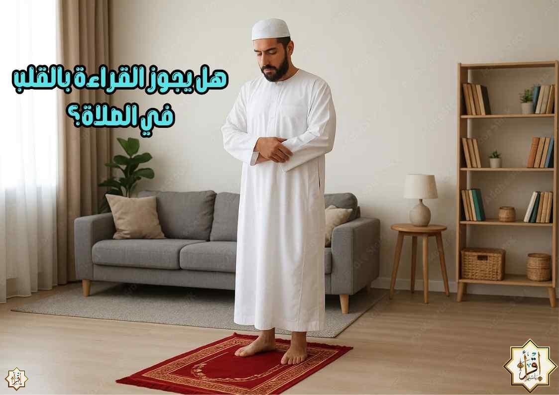هل يجوز القراءة بالقلب في الصلاة؟