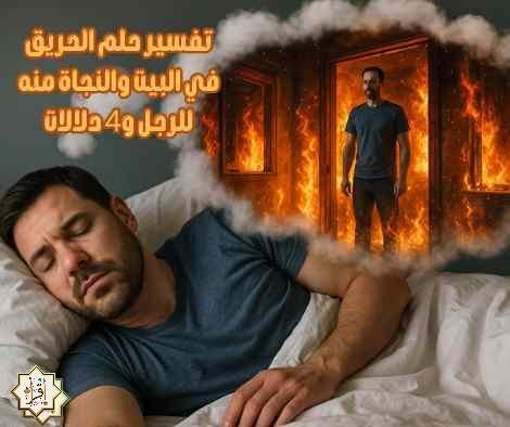 تفسير حلم الحريق في البيت والنجاة منه للرجل و4 دلالات تفسير حلم الحريق في البيت والنجاة منه للرجل و4 دلالات