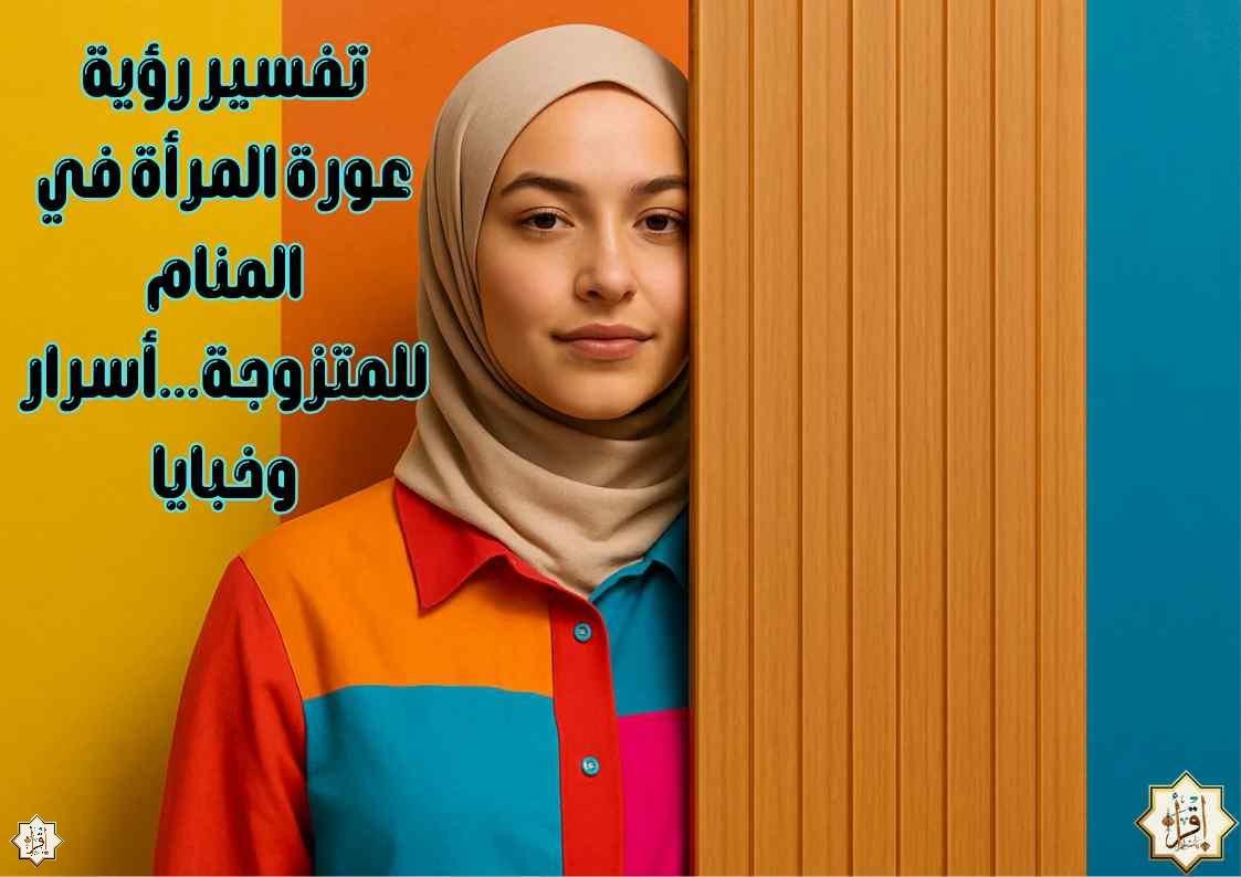 تفسير رؤية عورة المرأة في المنام للمتزوجة…أسرار وخبايا