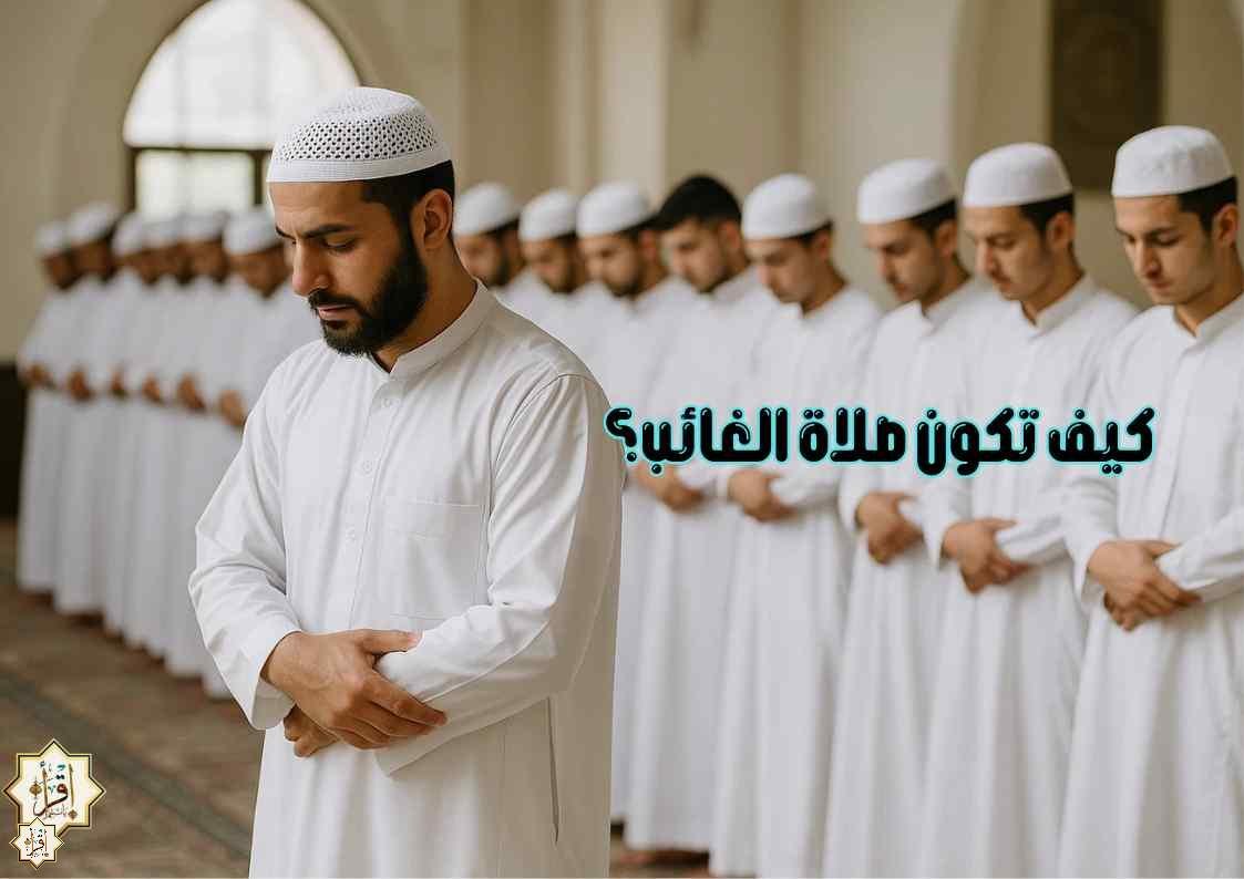 كيف تكون صلاة الغائب؟