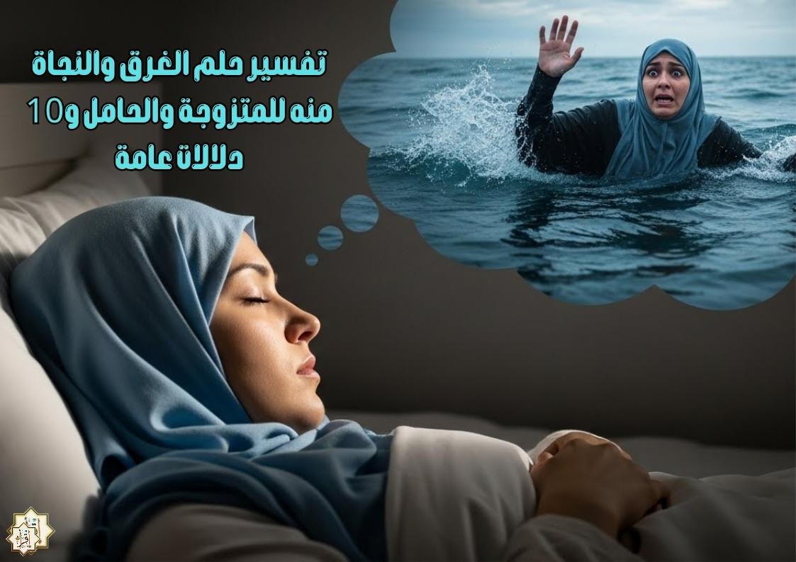تفسير حلم الغرق والنجاة منه للمتزوجة والحامل و10 دلالات عامة