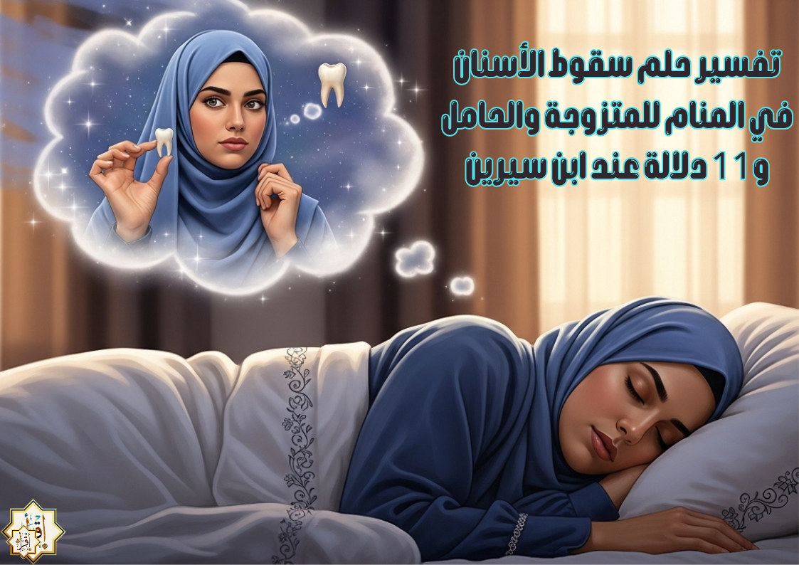 تفسير حلم سقوط الأسنان في المنام للمتزوجة والحامل و11 دلالة عند ابن سيرين