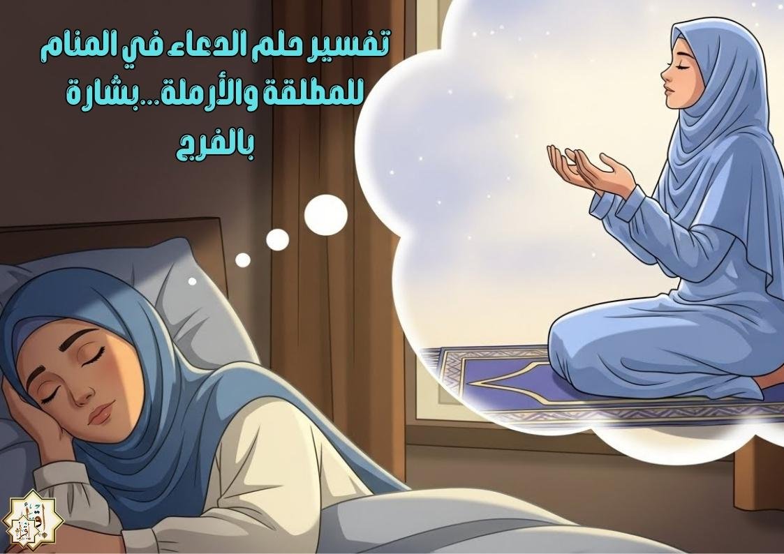 تفسير حلم الدعاء في المنام للمطلقة والأرملة…بشارة بالفرج