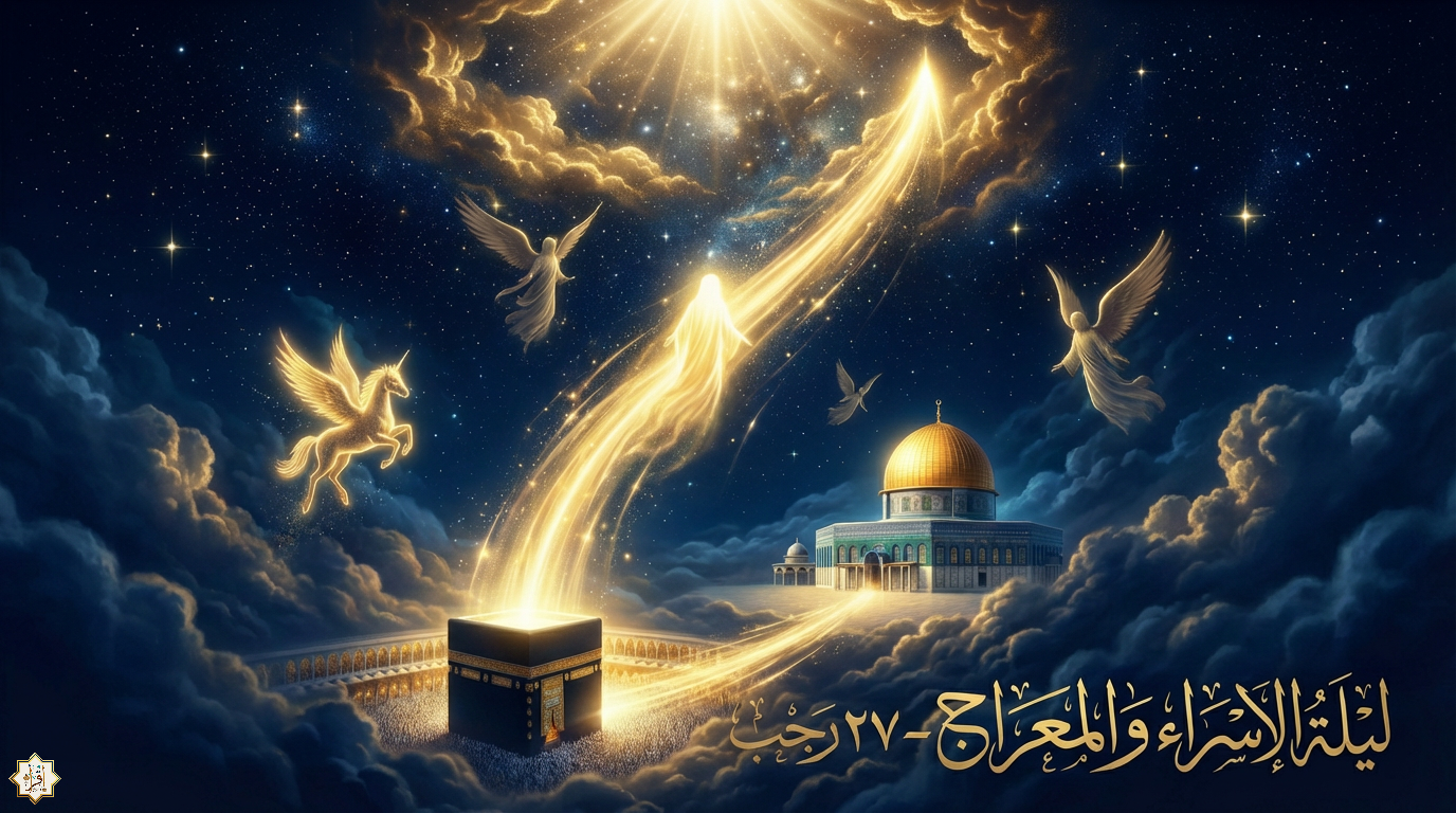 ليلة الإسراء والمعراج: معجزات وأدعية مستجابة في ٢٧ – 27 رجب – رحلة الأرض إلى السماء ليلة الإسراء والمعراج: معجزات وأدعية مستجابة في ٢٧ – 27 رجب – رحلة الأرض إلى السماء