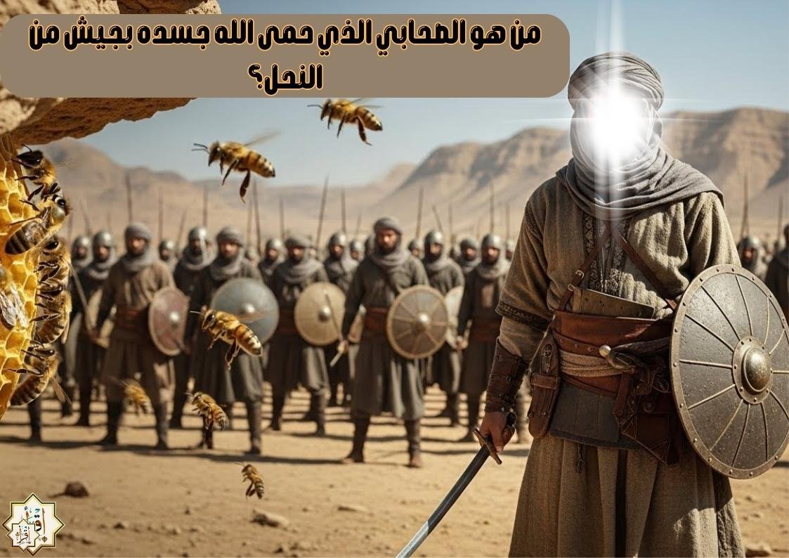 من هو الصحابي الذي حمى الله جسده بجيش من النحل؟