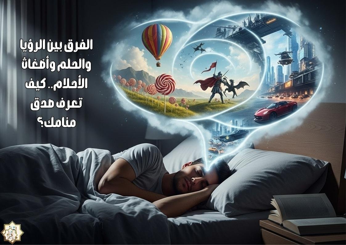 الفرق بين الرؤيا والحلم وأضغاث الأحلام.. كيف تعرف صدق منامك؟ الفرق بين الرؤيا والحلم وأضغاث الأحلام.. كيف تعرف صدق منامك؟