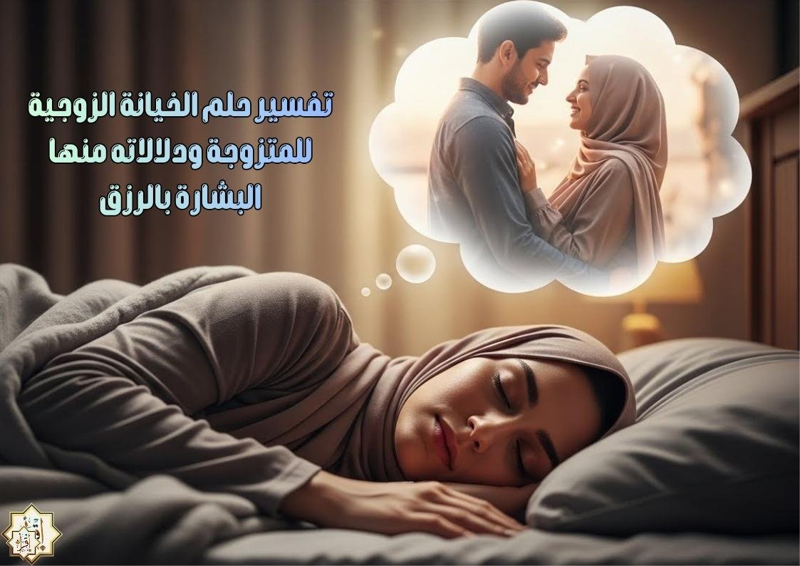 تفسير حلم الخيانة الزوجية للمتزوجة ودلالاته منها البشارة بالرزق تفسير حلم الخيانة الزوجية للمتزوجة ودلالاته منها البشارة بالرزق