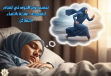 تفسير رؤية الخوف في المنام للمتزوجة…بشارة بانتهاء المشاكل