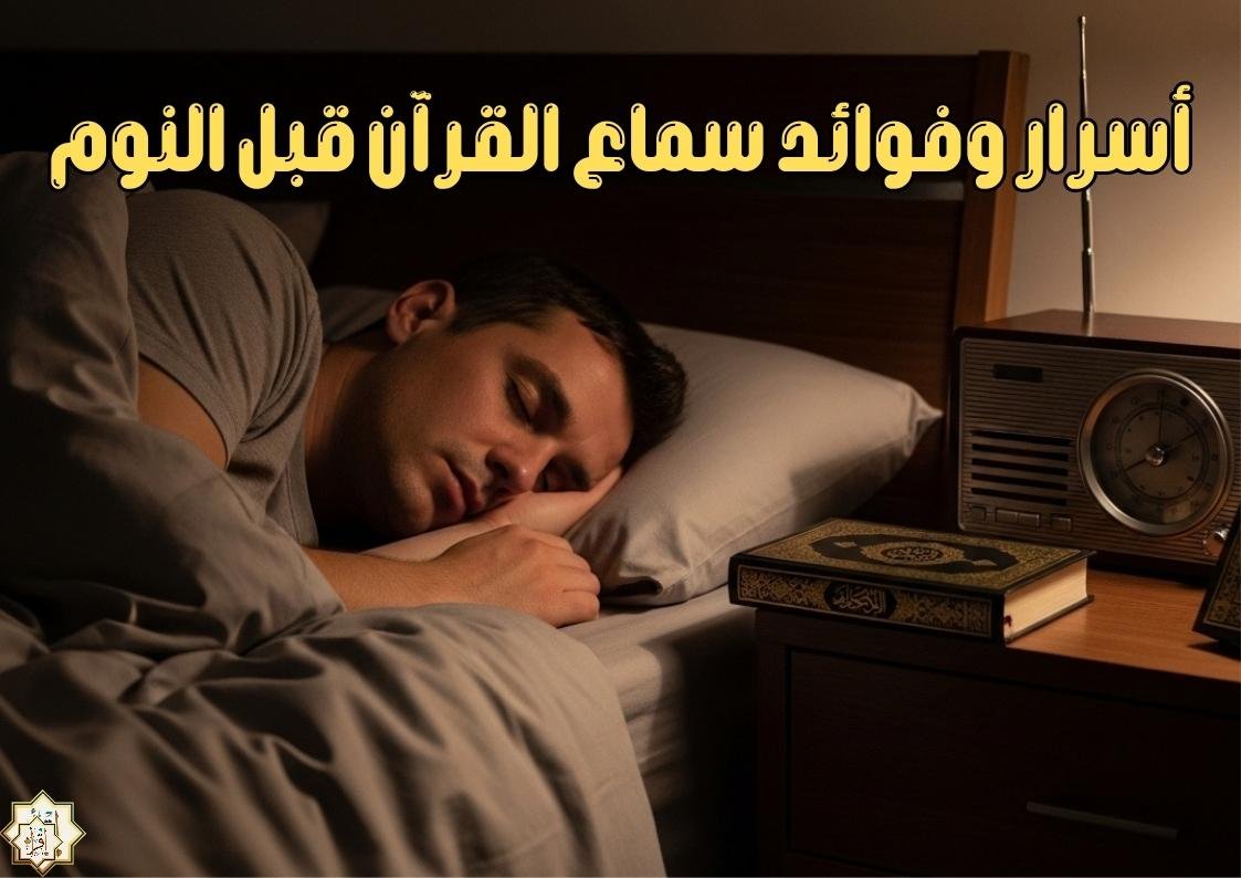أسرار وفوائد سماع القرآن قبل النوم