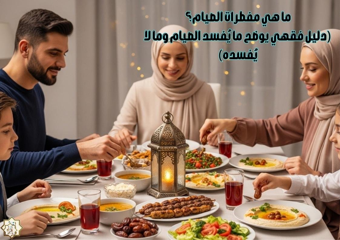 ما هي مفطرات الصيام؟ (دليل فقهي يوضح ما يُفسد الصيام وما لا يُفسده) ما هي مفطرات الصيام؟ (دليل فقهي يوضح ما يُفسد الصيام وما لا يُفسده)