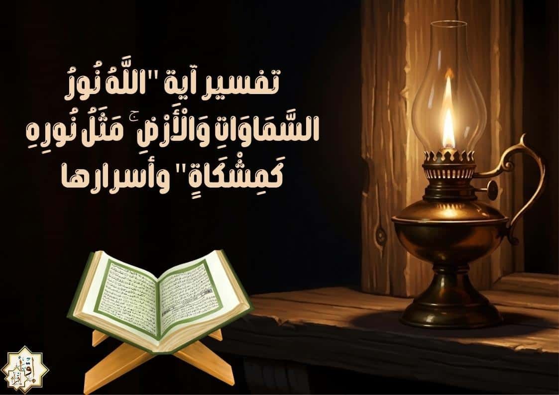 تفسير آية “اللَّهُ نُورُ السَّمَاوَاتِ وَالْأَرْضِ ۚ مَثَلُ نُورِهِ كَمِشْكَاةٍ” وأسرارها