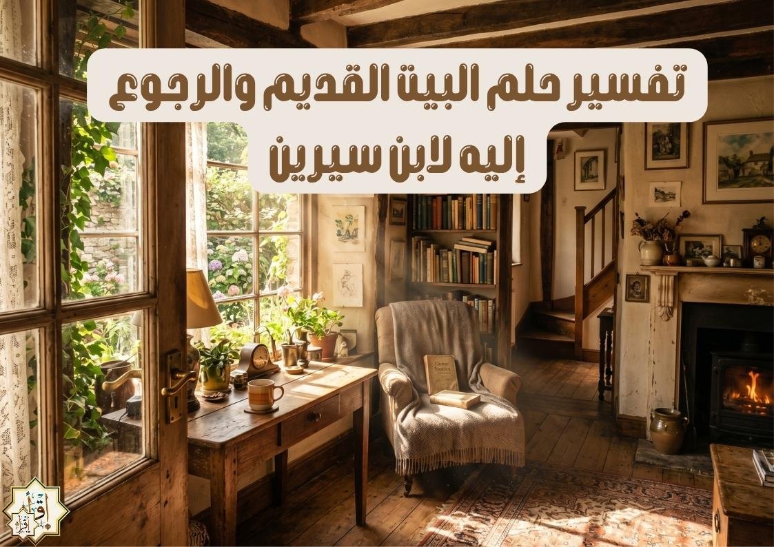 تفسير حلم البيت القديم والرجوع إليه لابن سيرين