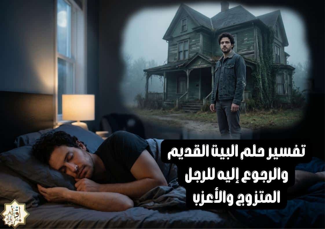 تفسير حلم البيت القديم والرجوع إليه للرجل المتزوج والأعزب تفسير حلم البيت القديم والرجوع إليه للرجل المتزوج والأعزب