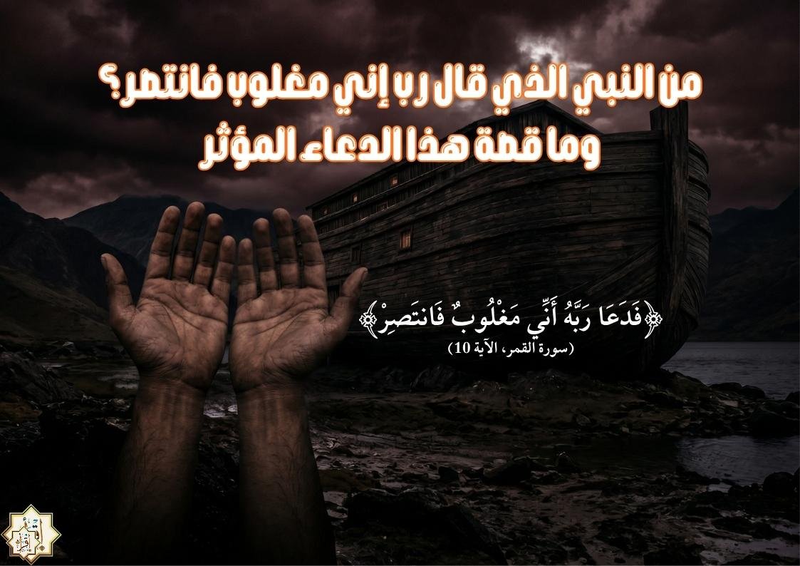 من النبي الذي قال رب إني مغلوب فانتصر؟ وما قصة هذا الدعاء المؤثر من النبي الذي قال رب إني مغلوب فانتصر؟ وما قصة هذا الدعاء المؤثر