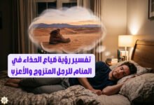 تفسير رؤية ضياع الحذاء في المنام للرجل المتزوج والأعزب
