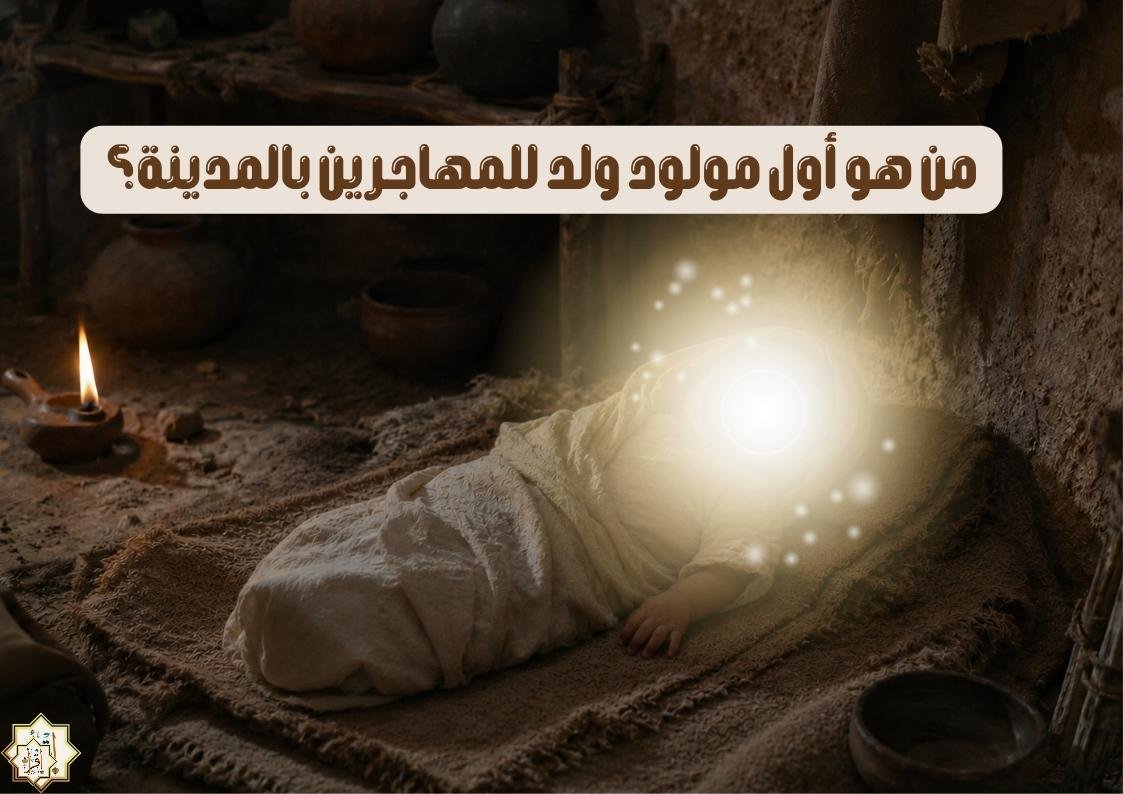 من هو أول مولود ولد للمهاجرين بالمدينة؟ من هو أول مولود ولد للمهاجرين بالمدينة؟