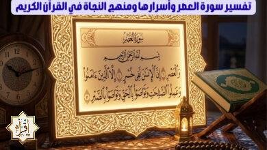تفسير سورة العصر وأسرارها ومنهج النجاة في القرآن الكريم