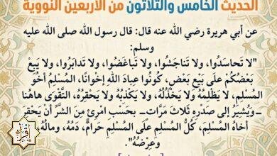 شرح حديث لا تحاسدوا ولا تناجشوا وفوائده… الحديث 35 من الأربعين النووية