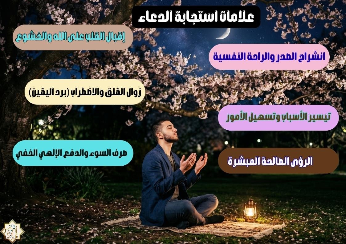 ما هي أهم علامات استجابة الدعاء وكيف تعرف أن الله استجاب لك؟ ما هي أهم علامات استجابة الدعاء وكيف تعرف أن الله استجاب لك؟