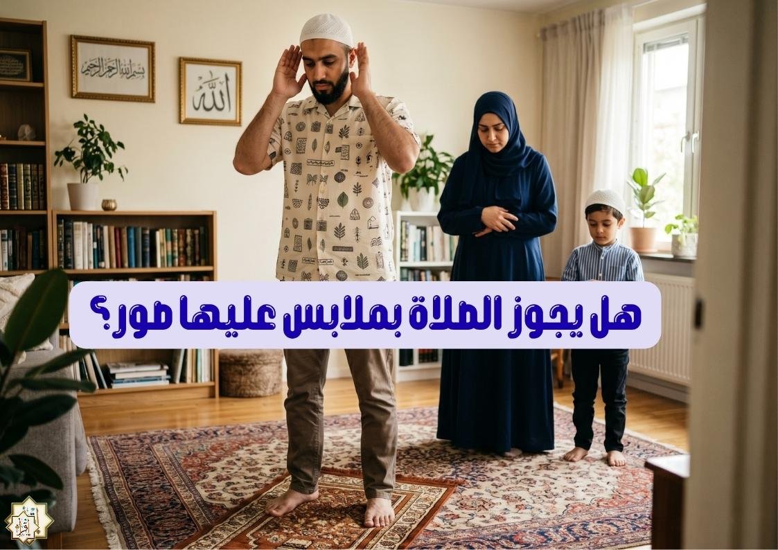 هل يجوز الصلاة بملابس عليها صور؟ هل يجوز الصلاة بملابس عليها صور؟