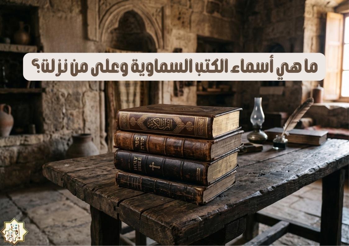 ما هي أسماء الكتب السماوية وعلى من نزلت؟ ما هي أسماء الكتب السماوية وعلى من نزلت؟